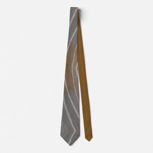 Cravate Colier à motif de peau d'antilope Bongo (Devant)