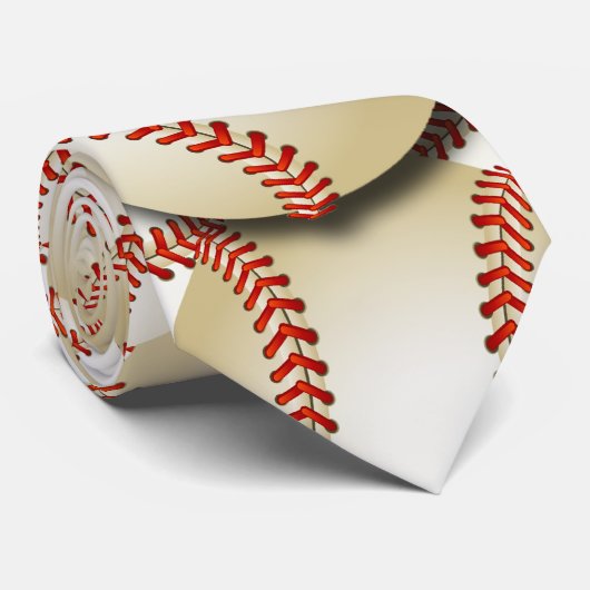 CRAVATE COLLAGE DE BASE-BALL (Roulé)