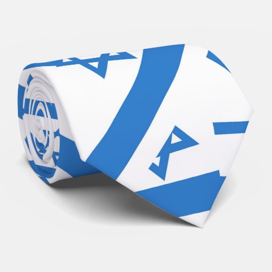 Cravate Collage de l'Israël (Roulé)