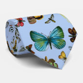 Cravate Collage des papillons de nuit et des papillons de (Roulé)
