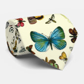 Cravate Collage des papillons de nuit et des papillons de (Roulé)