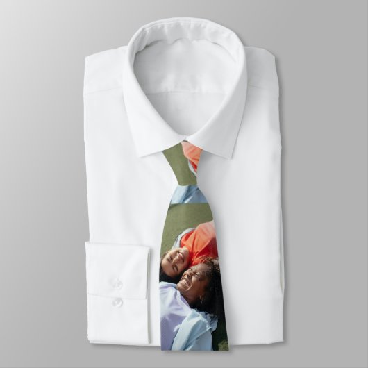 Cravate Collage photo personnalisé (Attaché)