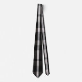 Cravate Collection Abstraite Red Black Plaid (Devant)