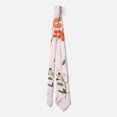 Cravate collection de fleurs (Dos)