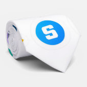Cravate Collection de logo Crypto Currency (Roulé)