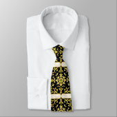 Cravate Collection Florale Luxe Moderne (Attaché)