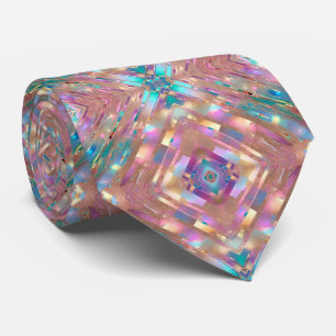 Cravate Collection Holographique Opal Parties scintillant 