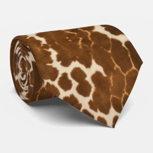Cravate Collection tendance Vache Faux Cuir Elégante