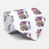 Cravate Collie Patriot (Roulé)