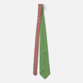 Cravate Collier de jardin succulent rétro (Dos)