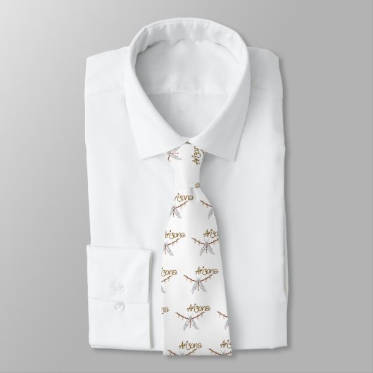 Cravate Collier en plume (Attaché)