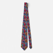Cravate Collier Fleur de Pouvoir Hippy (Devant)