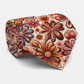Cravate Collier Fleur de Pouvoir Hippy (Roulé)