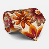 Cravate Collier Fleur de Pouvoir Hippy (Roulé)