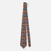 Cravate Collier Fleur de Pouvoir Hippy (Devant)