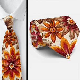 Cravate Collier Fleur de Pouvoir Hippy