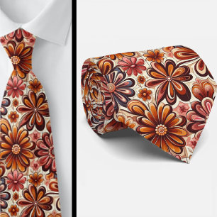 Cravate Collier Fleur de Pouvoir Hippy