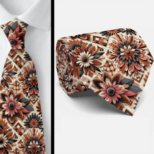 Cravate Collier Fleur de Pouvoir Hippy