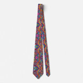 Cravate Collier Fleur de Pouvoir Hippy (Devant)
