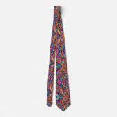 Cravate Collier Fleur de Pouvoir Hippy (Dos)