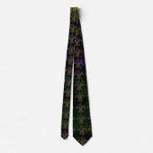 Cravate Collier Mardi Gras Grunge (Dos)