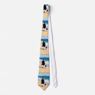 Cravate Collier personnalisé avec photo de votre maman
