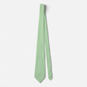 CRAVATE COLLIER SIMPLE MODERNE ET ÉLÉGANT VERT MENTHE POUR