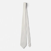 Cravate Colombe Blanche Uni (Devant)