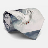 Cravate Colombe du Saint-Esprit Confirmation religieuse et (Roulé)