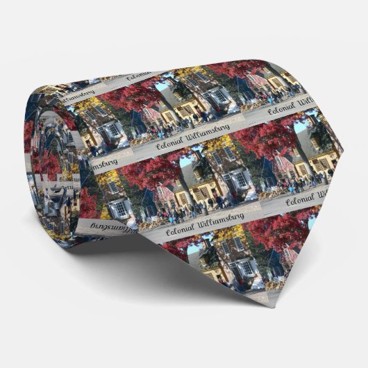 Cravate Colonial Williamsburg (Roulé)