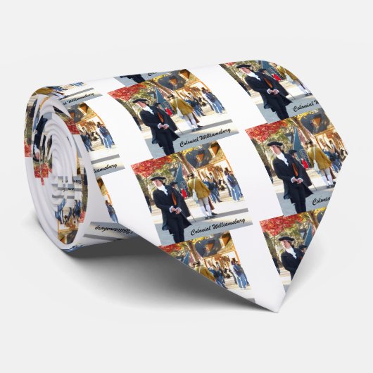 Cravate Colonial Williamsburg (Roulé)