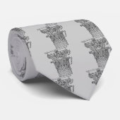 Cravate Colonne grecque (Roulé)