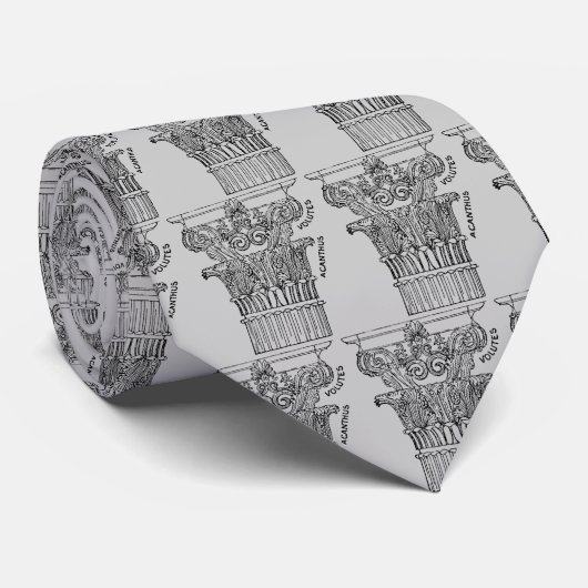 Cravate Colonne grecque (Roulé)