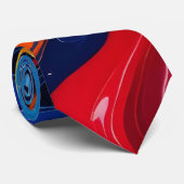 Cravate Color Swirls Men's Necktie (Roulé)