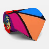 Cravate Coloré (Roulé)