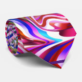 Cravate Coloré Artistique Élégant (Roulé)