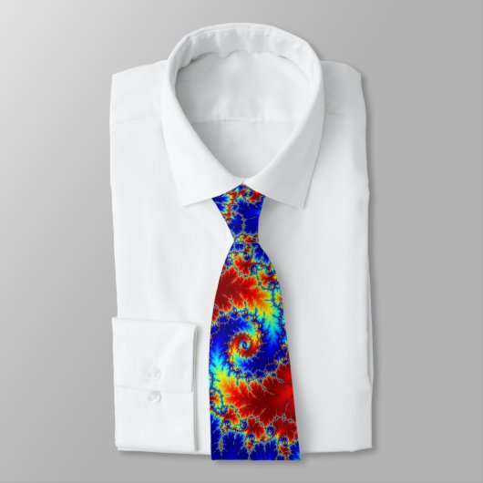 cravate coloré Mandelbrot (Attaché)