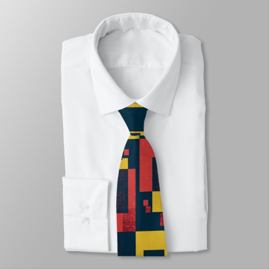 Cravate Coloré motif (Attaché)