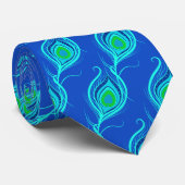 Cravate coloré Peacock (Roulé)