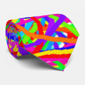 Cravate coloré rayée (Roulé)