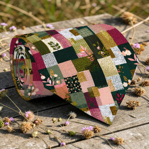 Cravate Colore Tie à Motif Patchwork Personnalisé