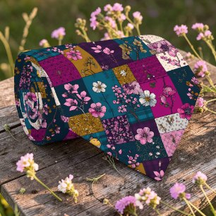 Cravate Colore Tie à motif patchwork personnalisé
