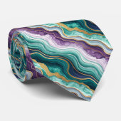 Cravate Colore Tie Art Aquarelle Encre (Roulé)