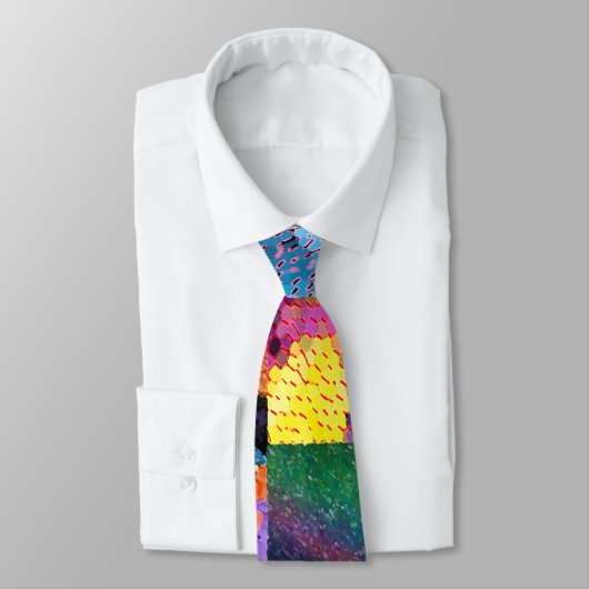 Cravate colorée (Attaché)