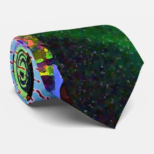 Cravate colorée (Roulé)