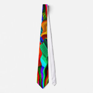 Cravate colorée multi