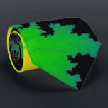 Cravate Colorful Fractal Lightning Strike<br><div class="desc">You will love this fractal artwork in yellow,  green,  and blue. Reminds me of lightning strike.</div>
