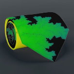 Cravate Colorful Fractal Lightning Strike<br><div class="desc">You will love this fractal artwork in yellow,  green,  and blue. Reminds me of lightning strike.</div>