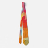 Cravate Colorful Jewel Tones Art Tie (Dos)