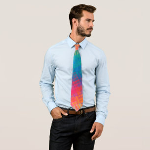 Cravate Colorful Multicolored Pattern